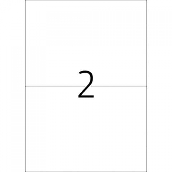 Herma Universaletiketten, permanent, 210x148mm, 200 Stück, weiß - 4282